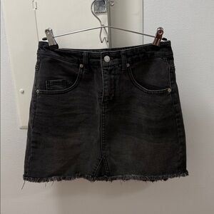 Wild Fable Black Denim Skirt